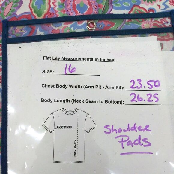 Alfred Dunner Shirt Womens Size 16 Colorful Pastel Floral Short Sleeve Button Up - Picture 4 of 6